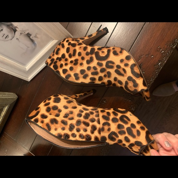 Halogen leopard booties - Picture 2 of 3
